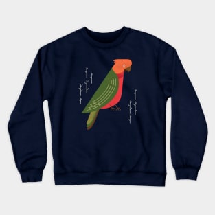 Australian King Parrot, Bird of Australia Crewneck Sweatshirt
